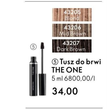 Oriflame Tusz do brwi the one oferta