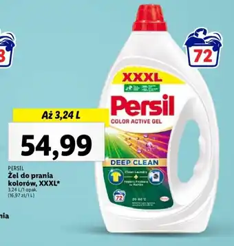 PERSIL Żel do prania kolorów, XXXL* 3,24 L/1 opak.