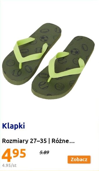 Action Klapki oferta