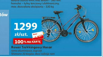 Auchan Rower Trekkingowy Husar oferta