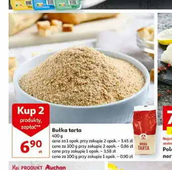 Auchan Bułka tarta 400g oferta