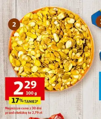 Auchan Pestki z dyni łuskane 1kg oferta