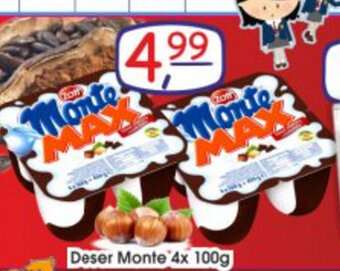 Deser Monte 4x100g