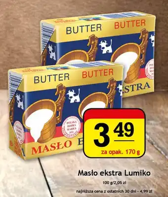 Gram Market Masło ekstra Lumiko 170g oferta