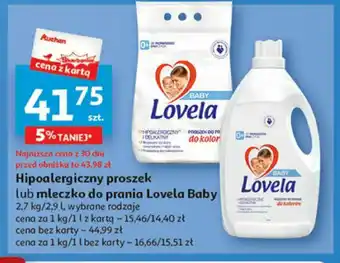 Lovela Baby Hipoalergiczny proszek lub mleczko do prania 2,7kg/2,9l