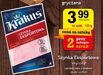 Gram Market Szynka Eksportowa 120g oferta