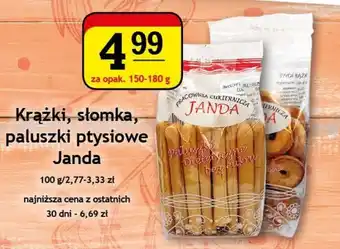 Gram Market Krążki, słomka, paluszki ptysiowe Janda 150-180g oferta