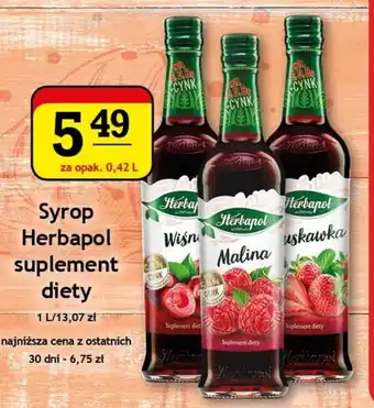 Gram Market Syrop Herbapol Suplement diety 0,42l oferta