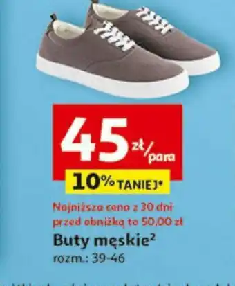 Auchan Buty męskie rozm.: 39-46 oferta