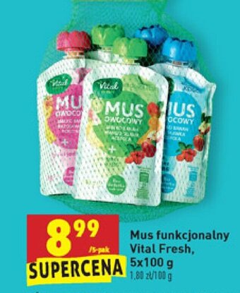 Biedronka Mus funkcjonalny Vital Fresh 5x 100g oferta