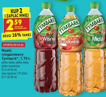 Biedronka Napój niegazowany Tymbark 1,75l oferta