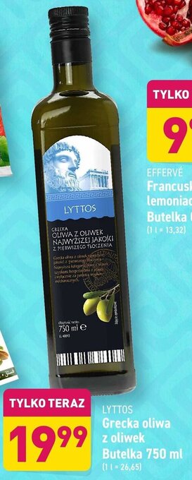 ALDI Grecka oliwa z oliwek 750ml oferta