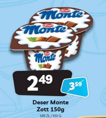 Delfin Deser Monte Zott 150g oferta