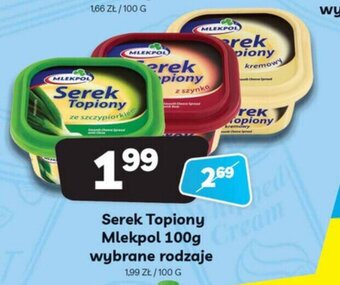 Delfin Serek topiony Mlekpol 100g oferta
