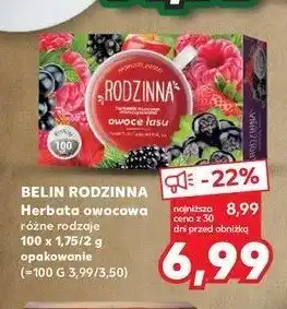 Kaufland Herbatka rodzinna owoce lasu oferta