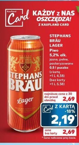 Kaufland Piwo oferta