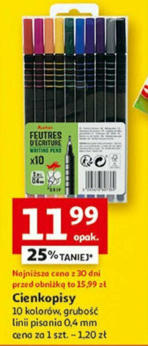Auchan Cienkopisy oferta