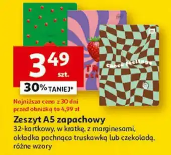 Auchan Zeszyt A5 zapachowy szt. oferta