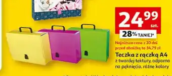 Auchan Teczka z rączką A4 szt. oferta