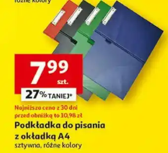 Auchan Podkładka do pisania z okładką A4 szt. oferta