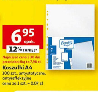 Auchan Koszulki A4 oferta