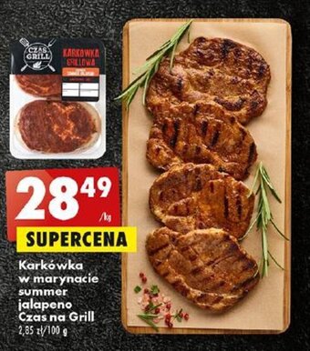 Biedronka Karkówka w marynacie summer jalapeno Czas na Grill 1 kg oferta