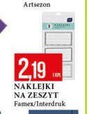 E.Leclerc Naklejki na zeszyty oferta
