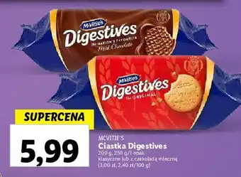 Lidl Ciastka w czekoladzie gorzkiej oferta