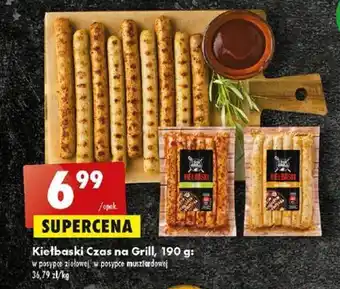 Biedronka Czas na Grill, Kiełbaski 190 g oferta