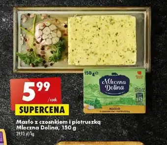 Biedronka Mleczna Dolina, Masło z czosnkiem i pietruszką 150 g oferta