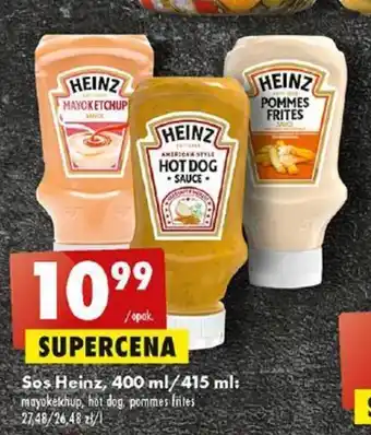 Biedronka HEINZ SOS 400ml/415ml oferta