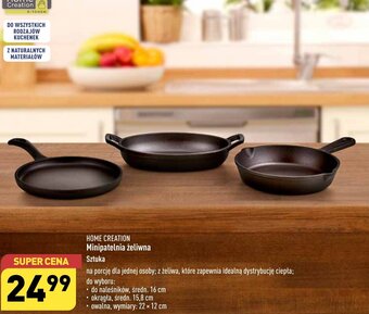 ALDI HOME CREATION Minipatelnia żeliwna oferta