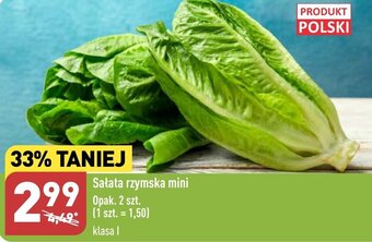 ALDI Sałata rzymska mini 2 szt. oferta