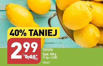 ALDI Cytryny 500 g oferta