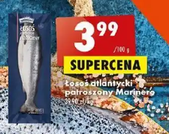Biedronka Marinero Łosoś atlantycki patroszony 100g oferta