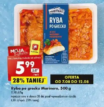 Biedronka Marinero, Ryba po grecku 500 g oferta