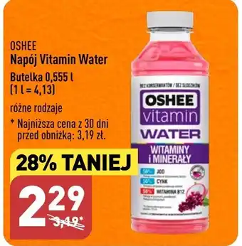 ALDI OSHEE Napój Vitamin Water Butelka 0,555 l oferta