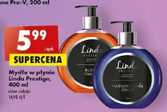 Biedronka Linda Prestige, Mydło w płynie 400 ml oferta