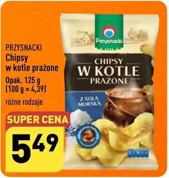 PRZYSNACKI Chipsy w kotle prażone Opak. 125 g