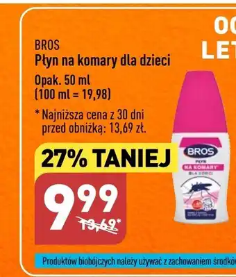 BROS Płyn na komary dla dzieci Opak. 50 ml