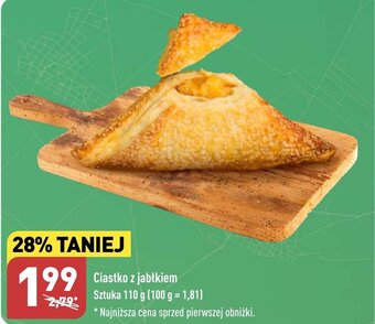 ALDI Ciastko z jabłkiem Sztuka 110 g oferta