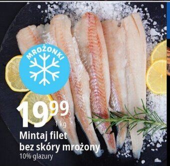 E.Leclerc Mintaj filet bez skóry mrożony 1kg oferta