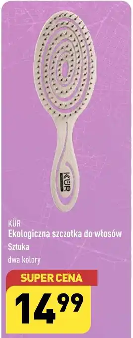 ALDI KÜR Ekologiczna szczotka do włosów oferta