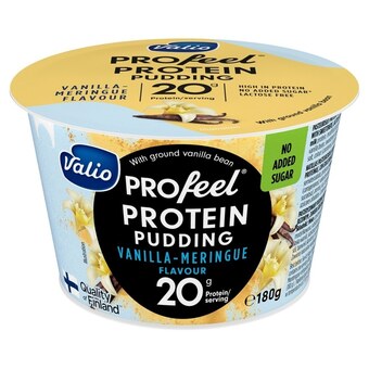 Stokrotka Valio profeel pudding proteinowy o smaku waniliowym i bezowym 180 g oferta