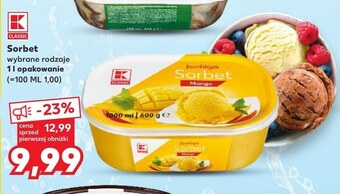 Kaufland Sorbet oferta