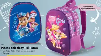 Lidl Plecak psi patrol oferta