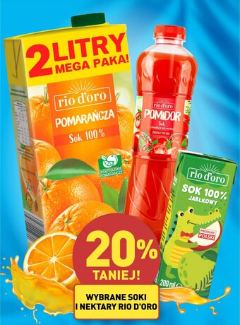 ALDI WYBRANE SOKI I NEKTARY RIO D'ORO oferta
