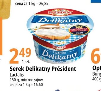 E.Leclerc Serek Delikatny Président 150 g oferta