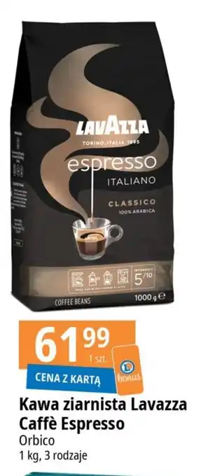 E.Leclerc Kawa ziarnista Lavazza Caffè Espresso 1 kg oferta
