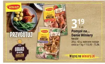 E.Leclerc Pomysł na... Danie Winiary 28 g - 42 g oferta